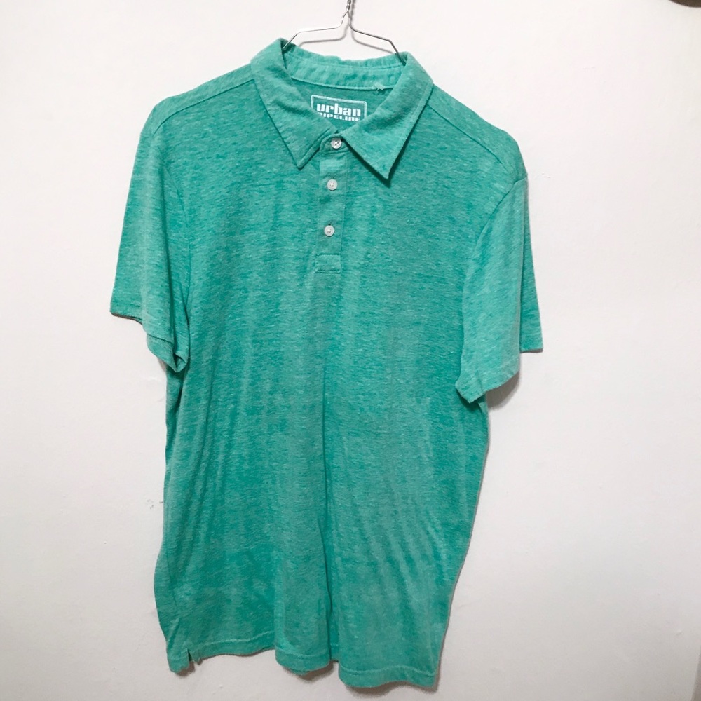aqua green polo 👕 great for summer? 🤔